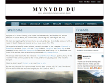 Tablet Screenshot of mynydd-du.org.uk
